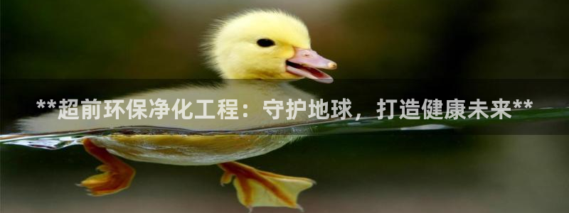 彩名堂首页：**超前环保净化工程：守