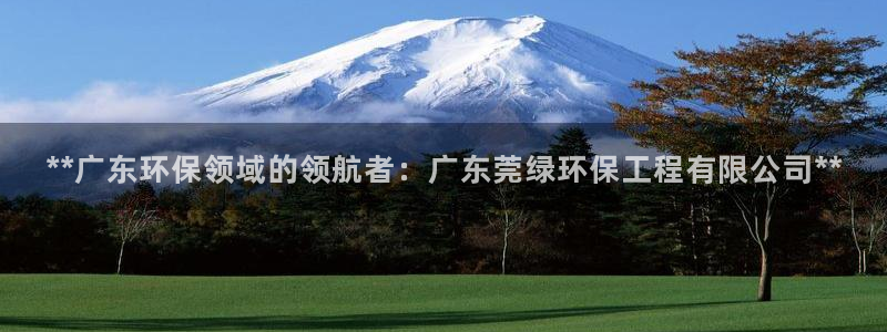 彩名堂客户端官网：**广东环保领域的