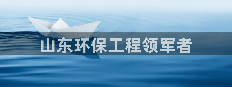 如何进入彩名堂官网更新：山东环保工程