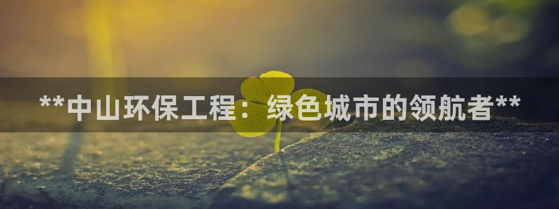 彩名堂为什么打不开:**中山环保工程