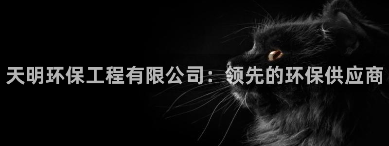 彩名堂计划官方下载网址：天明环保工程