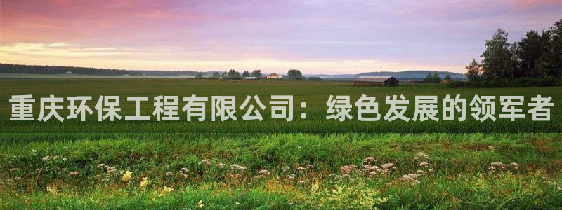 彩名堂app官方网址是多少：重庆环保