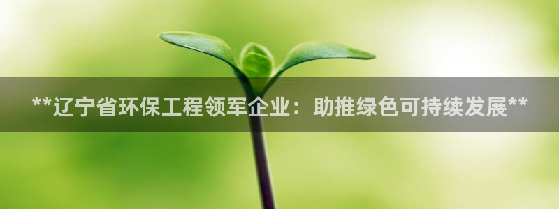 彩名堂移动客户端：**辽宁省环保工程