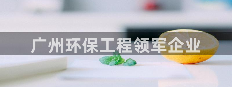 彩名堂跟哪种最好用：广州环保工程领军