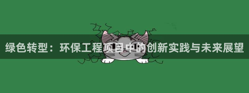 彩名堂是不是坑人的东西：绿色转型：环保工程项目中的创新实践与未来展望