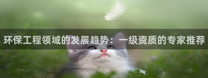 彩名堂官网计划：环保工程领域的发展趋