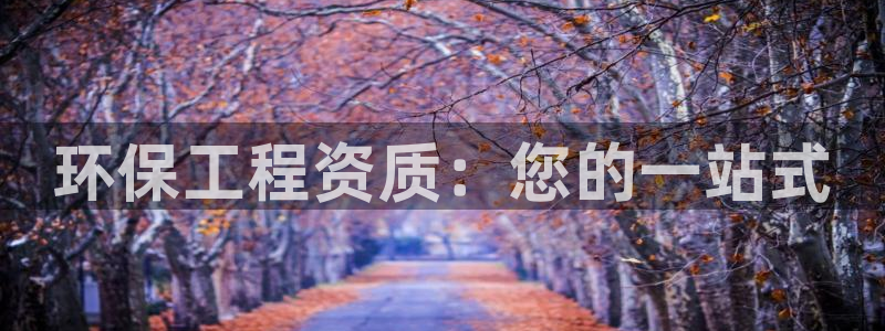彩名堂为什么突然不能用了：环保工程资