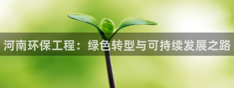 彩名堂开奖结果查询：河南环保工程：绿
