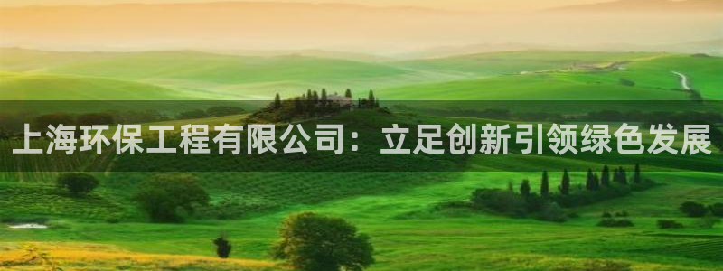彩名堂手机版官网：上海环保工程有限公司：立足创新引领绿色发展