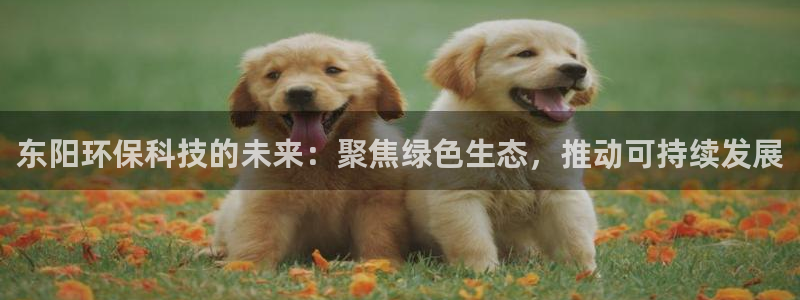 彩名堂app官方网：东阳环保科技的未来：聚焦绿色生态，推动可