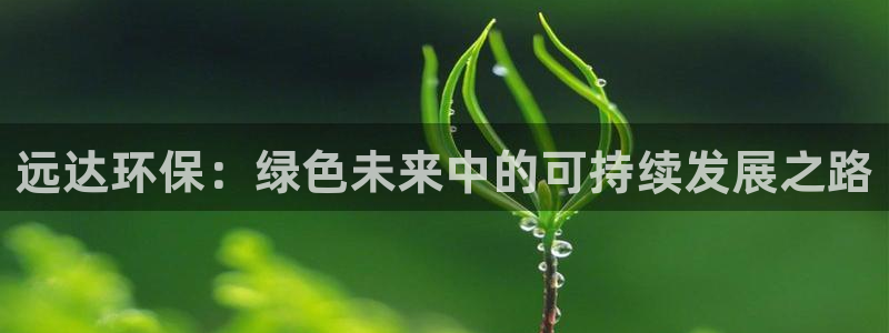 彩名堂客户端官网：远达环保：绿色未来